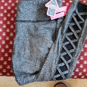 Strappy leggings ankle length